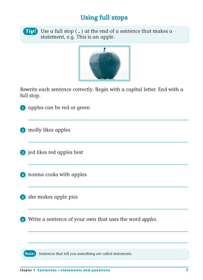 Excel Advanced Skills - Writing Workbook Year 1