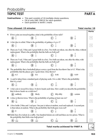 Excel Essential Skills - Mathematics Revision & Exam Workbook Year 10 NE
