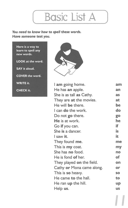 Excel Handbooks - Pascal's Basic Primary Spelling Years 1-4