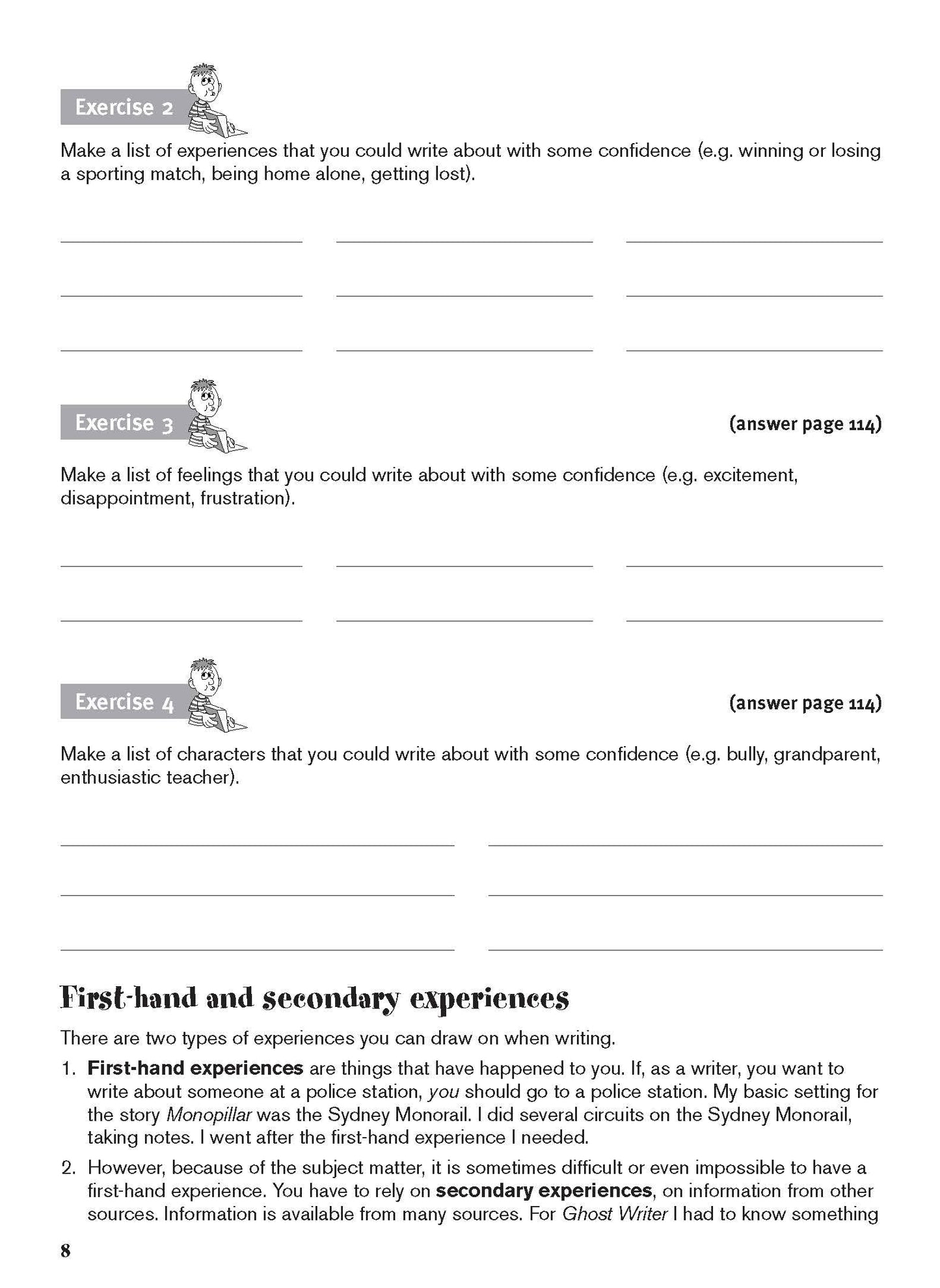 Excel Basic Skills - Creative Writing Workbook Years 5-6