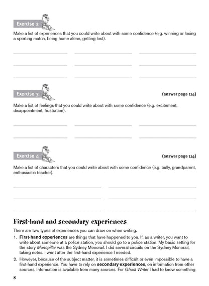 Excel Basic Skills - Creative Writing Workbook Years 5-6