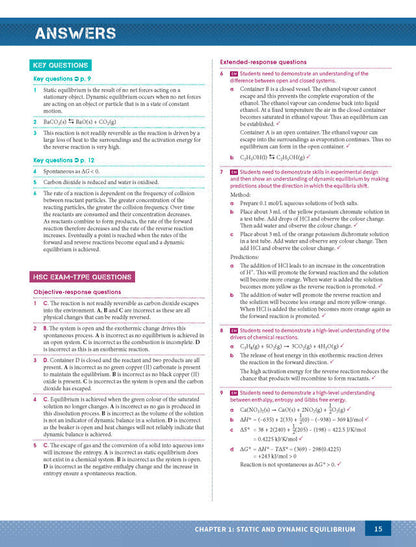 Excel HSC Year 12 Chemistry Study Guide