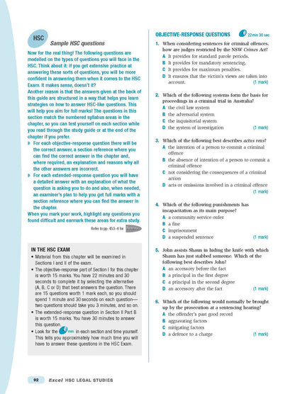 Excel HSC Year 12 Legal Studies Study Guide