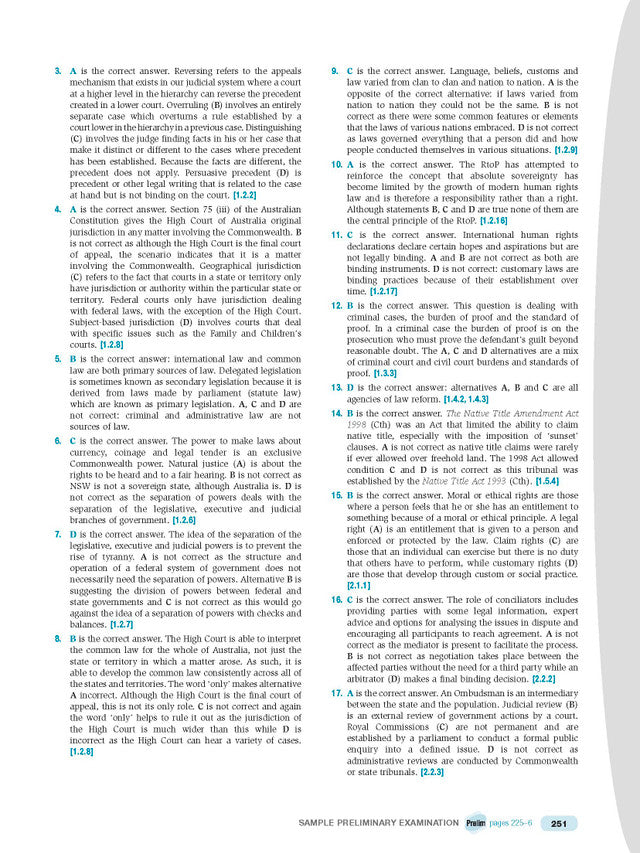 Excel HSC Year 11 Legal Studies Study Guide