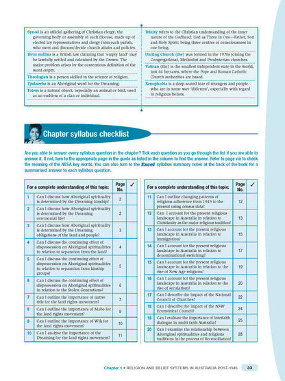 Excel HSC Year 12 Studies of Religion I and II Study Guide
