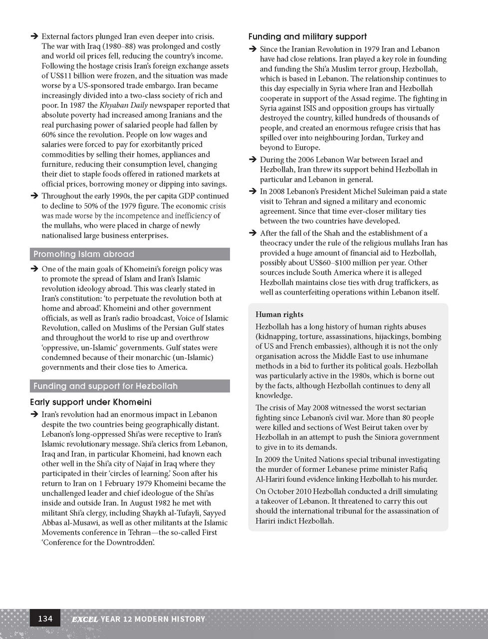 Excel HSC Year 12 Modern History Study Guide