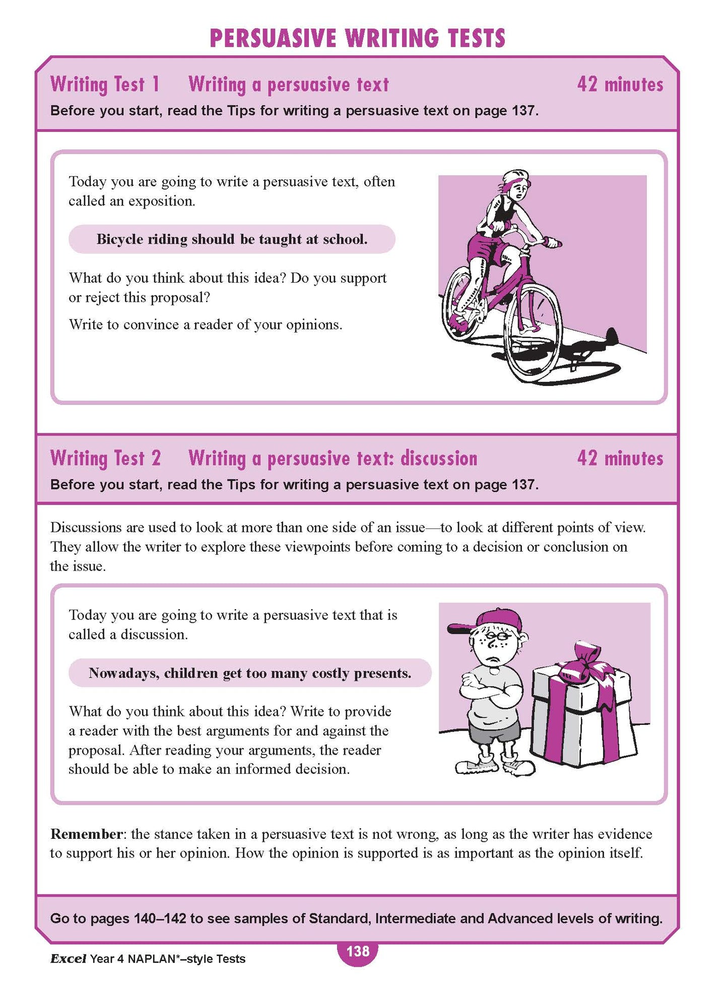 Excel Year 4 NAPLAN*-style Tests
