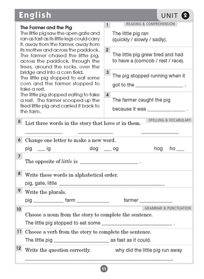 Excel Basic Skills - English and Mathematics Year 2