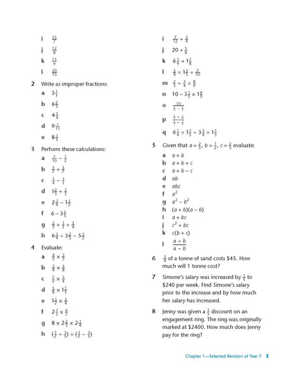 Excel Study Guide - Mathematics Year 8