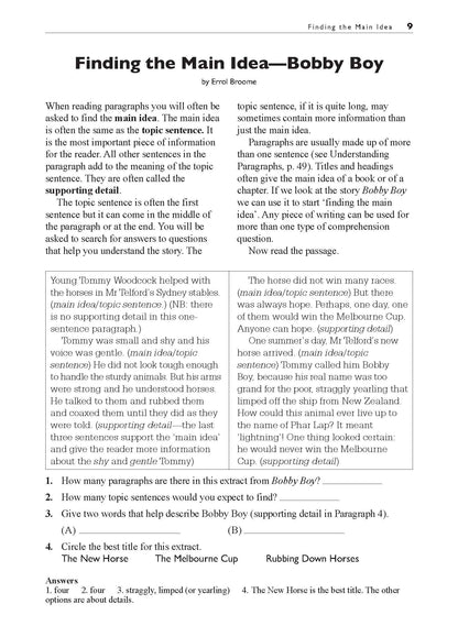 Excel Basic Skills - Comprehension and Written Expression Year 4