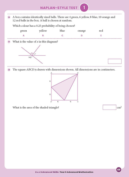 Excel Advanced Skills - Advanced Mathematics Year 6
