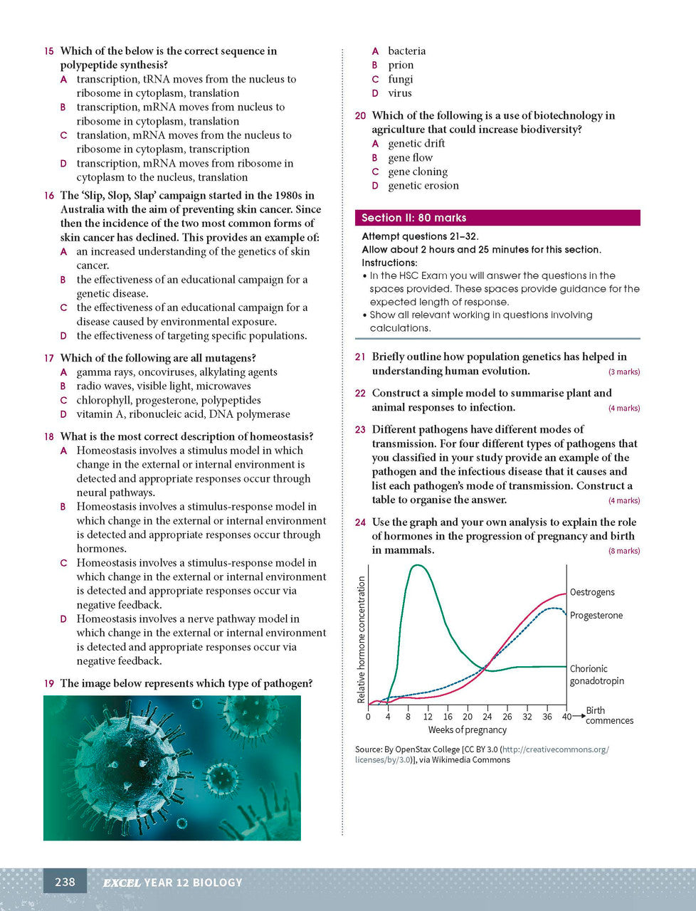 Excel HSC Year 12 Biology Study Guide