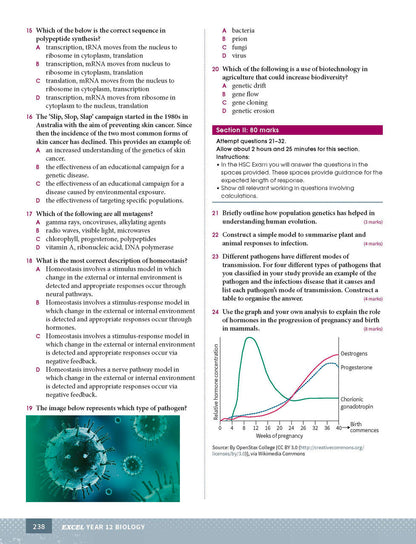 Excel HSC Year 12 Biology Study Guide