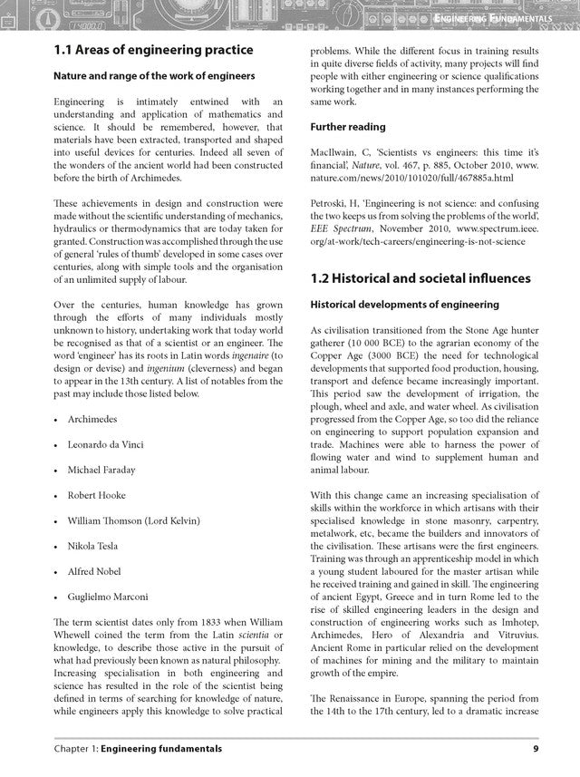 Excel HSC Year 11 Engineering Studies