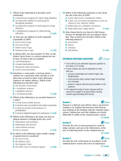 Excel HSC Year 12 Legal Studies Study Guide