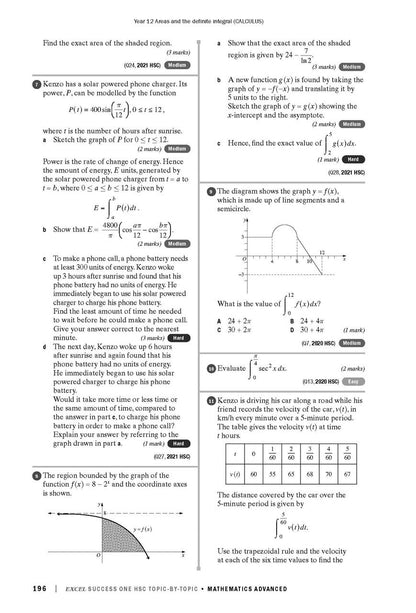 Excel Success One HSC Year 12 Mathematics Advanced (2023 Edition)