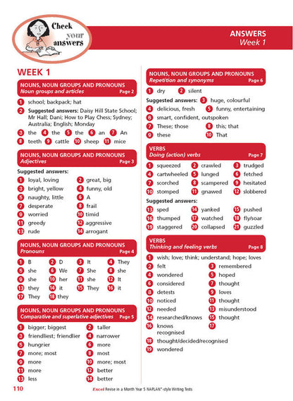 Excel Revise in a Month Year 5 NAPLAN*-style Writing Tests