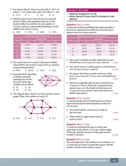 Excel HSC Year 12 Mathematics Standard 2 Study Guide
