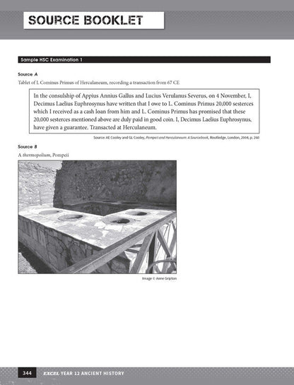 Excel HSC Year 12 Ancient History Study Guide