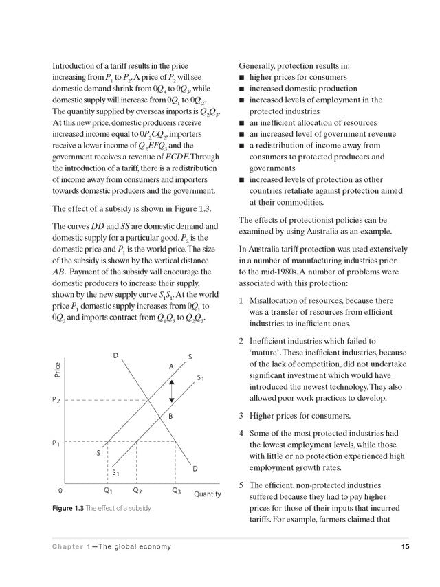 Excel HSC Year 12 Economics Study Guide with Study Cards
