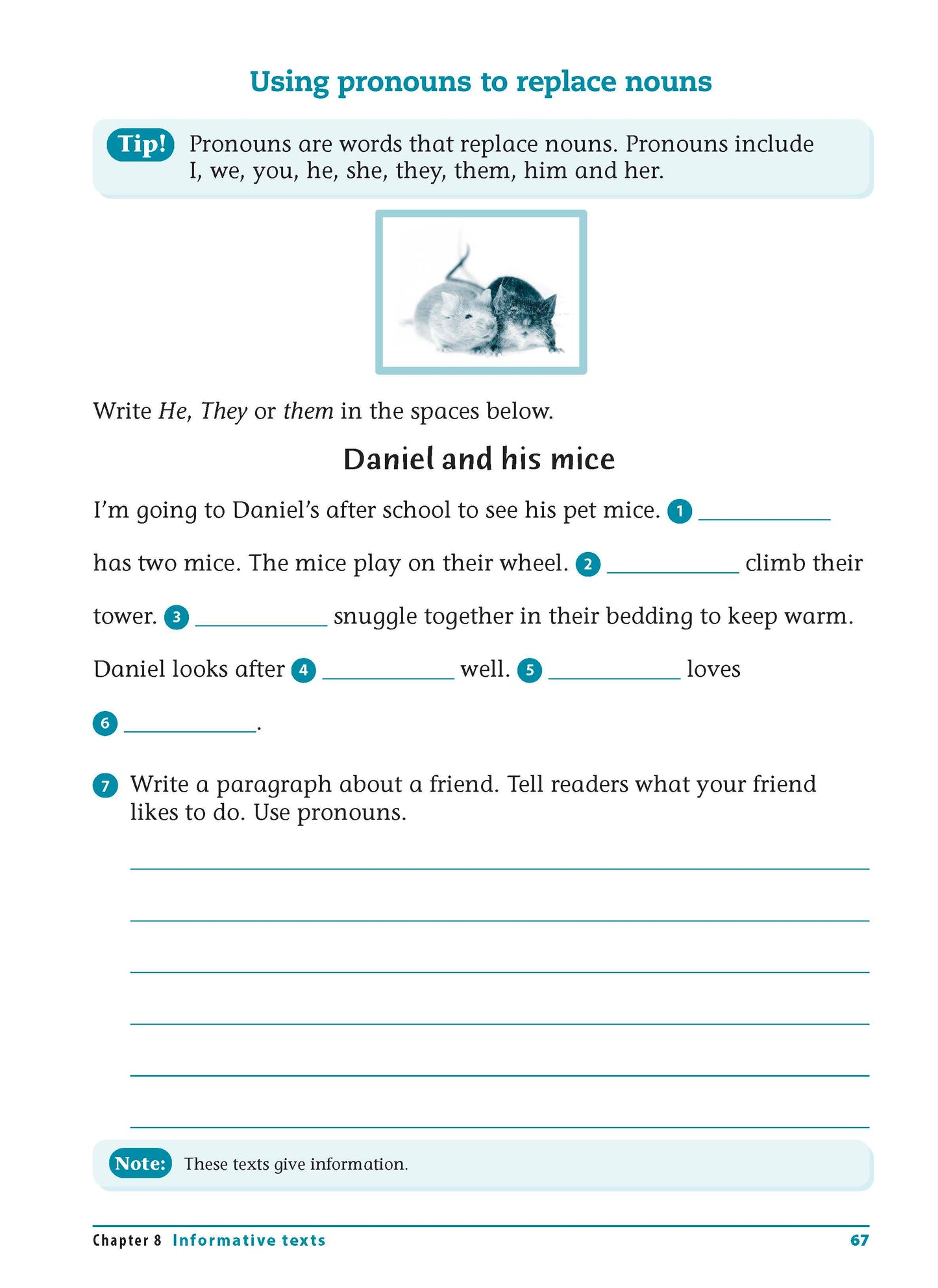 Excel Advanced Skills - Writing Workbook Year 2