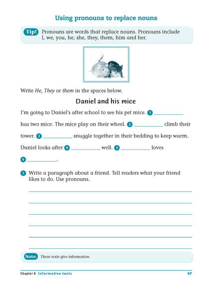 Excel Advanced Skills - Writing Workbook Year 2