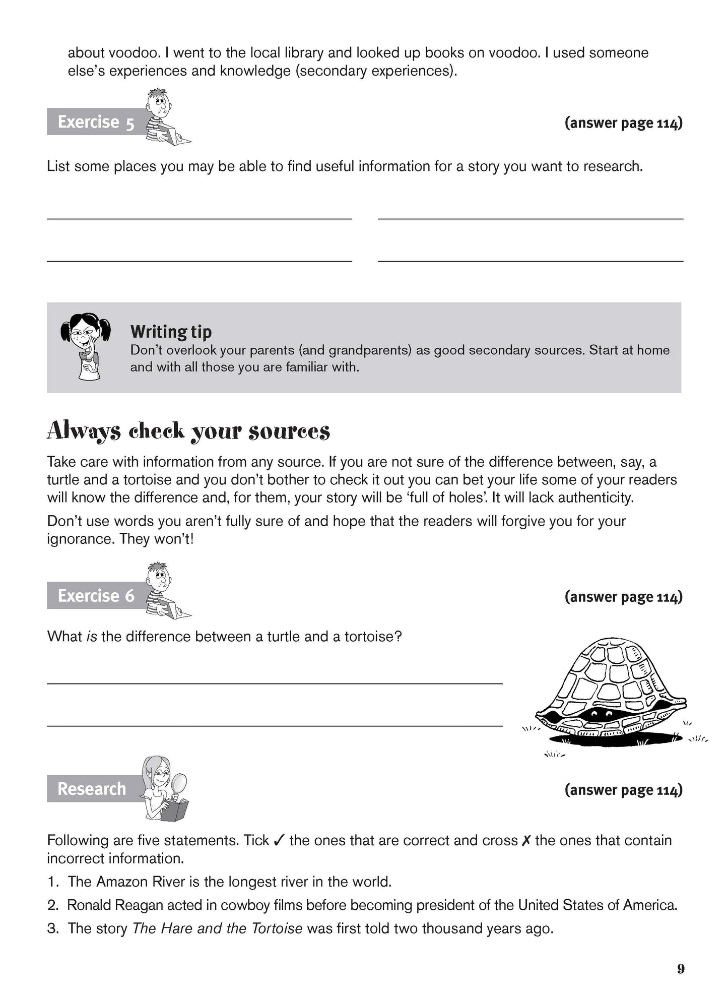 Excel Basic Skills - Creative Writing Workbook Years 5-6