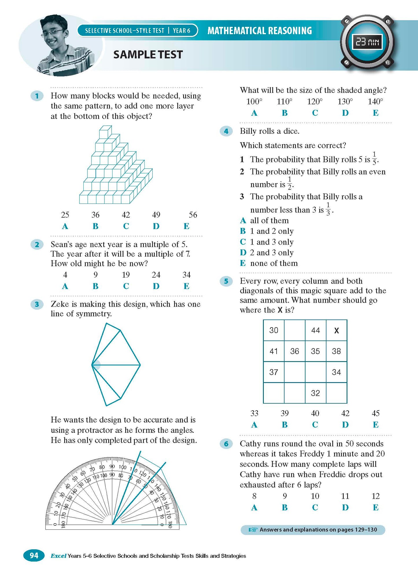 Excel Test Skills - Selective Schools and Scholarship Tests Skills & Strategies Years 5-6