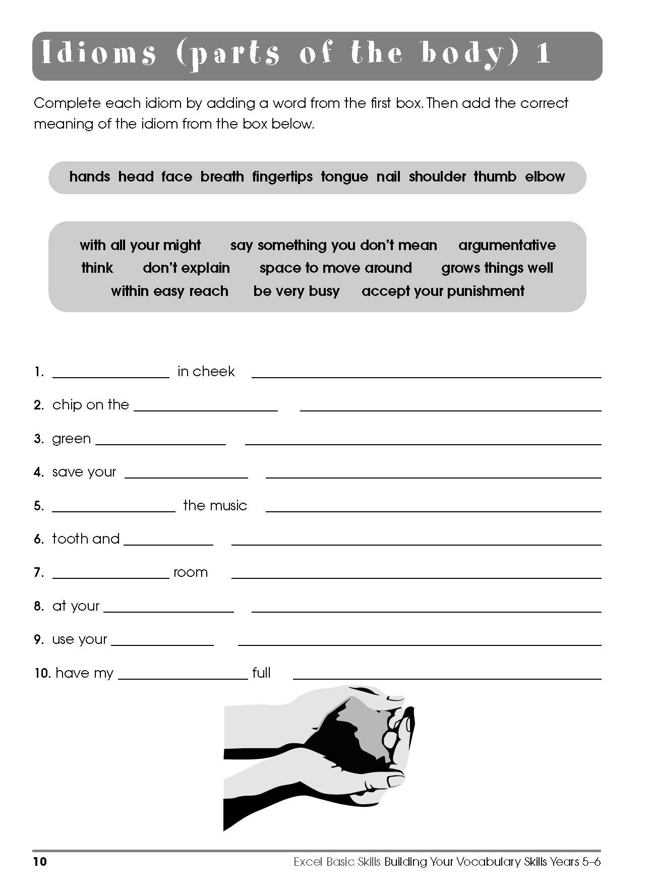 Excel Basic Skills - Building Your Vocabulary Skills Years 5-6