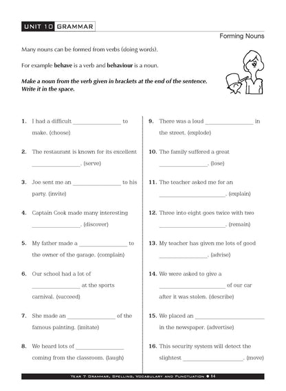 Excel Basic Skills - Grammar, Spelling, Vocabulary and Punctuation Year 7