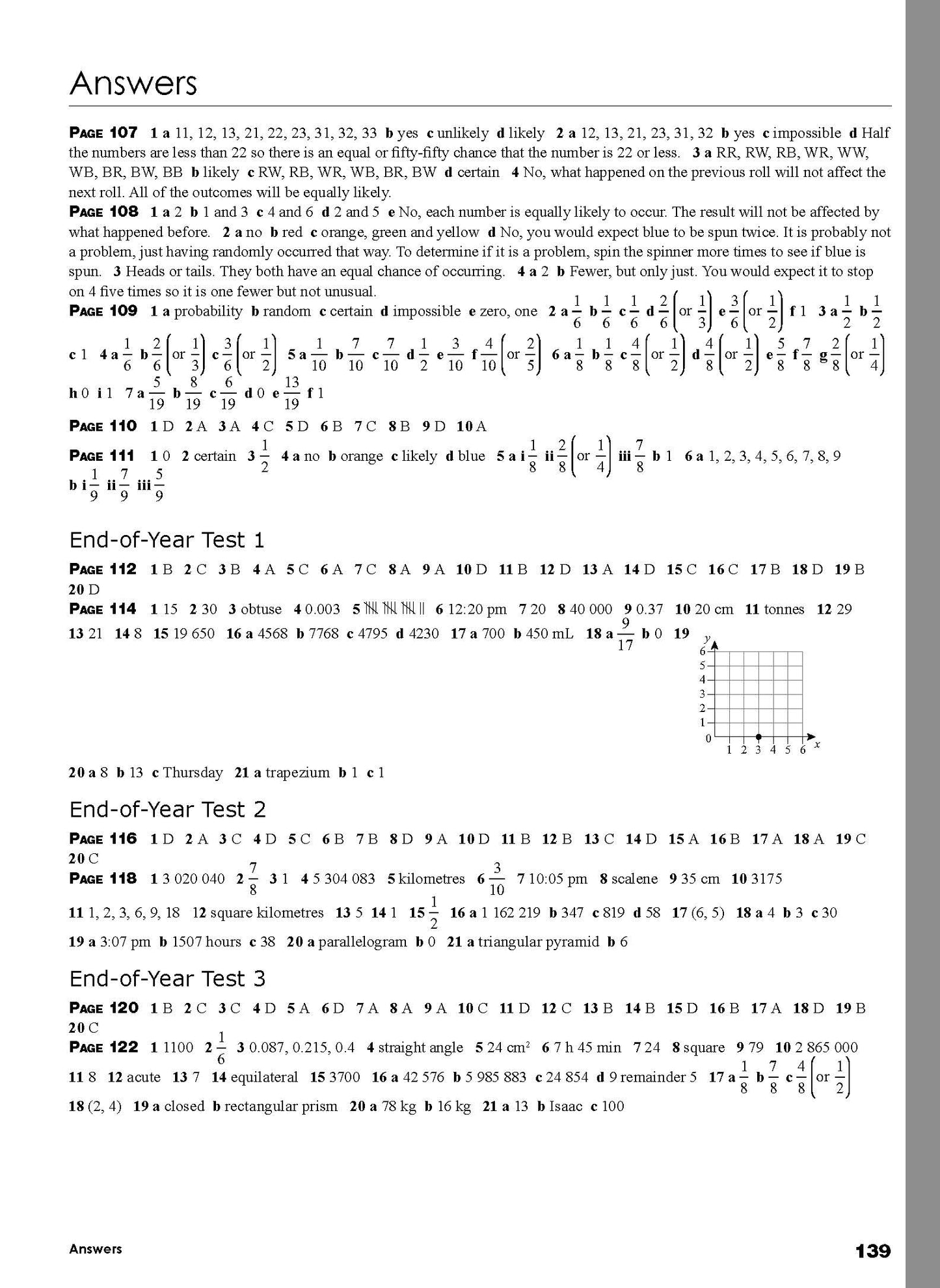 Excel Essential Skills - Mathematics Revision & Test Workbook Year 5