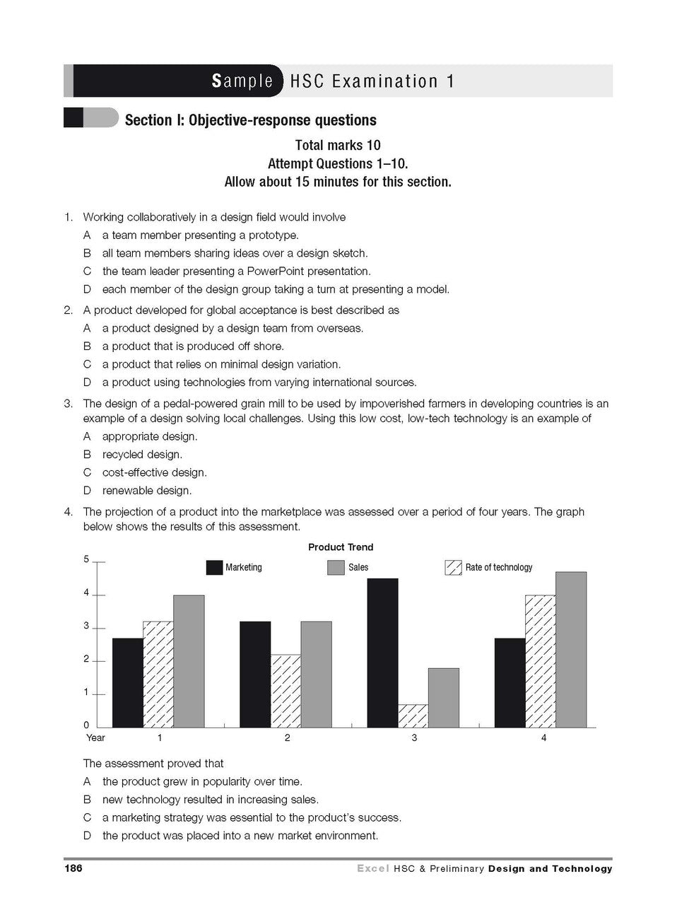 Excel HSC Year 11 and 12 Design and Technology Study Guide