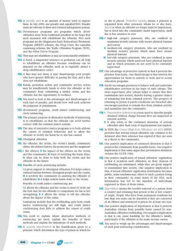 Excel HSC Year 12 Legal Studies Study Guide