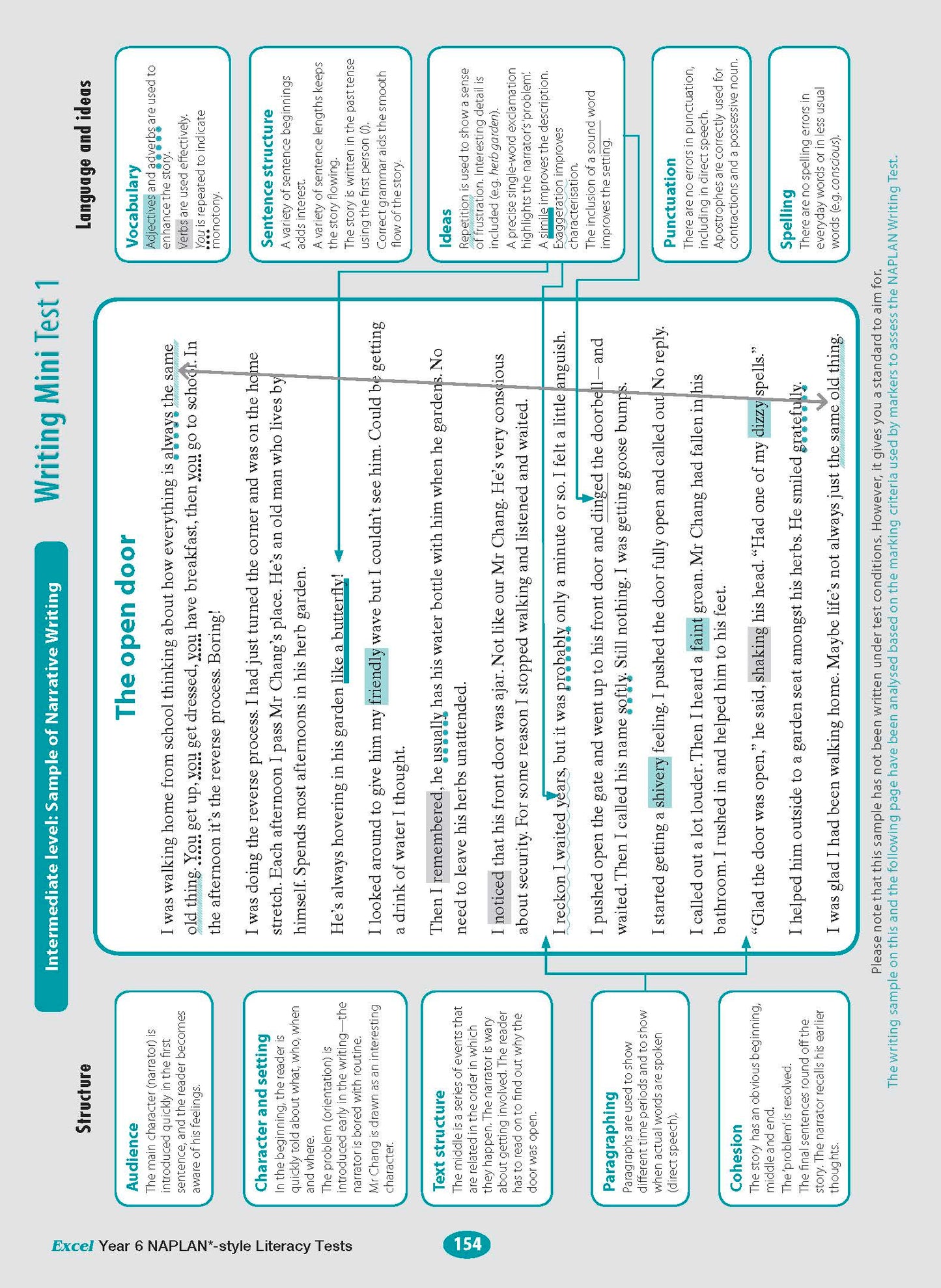 Excel Year 6 NAPLAN*-style Literacy Tests