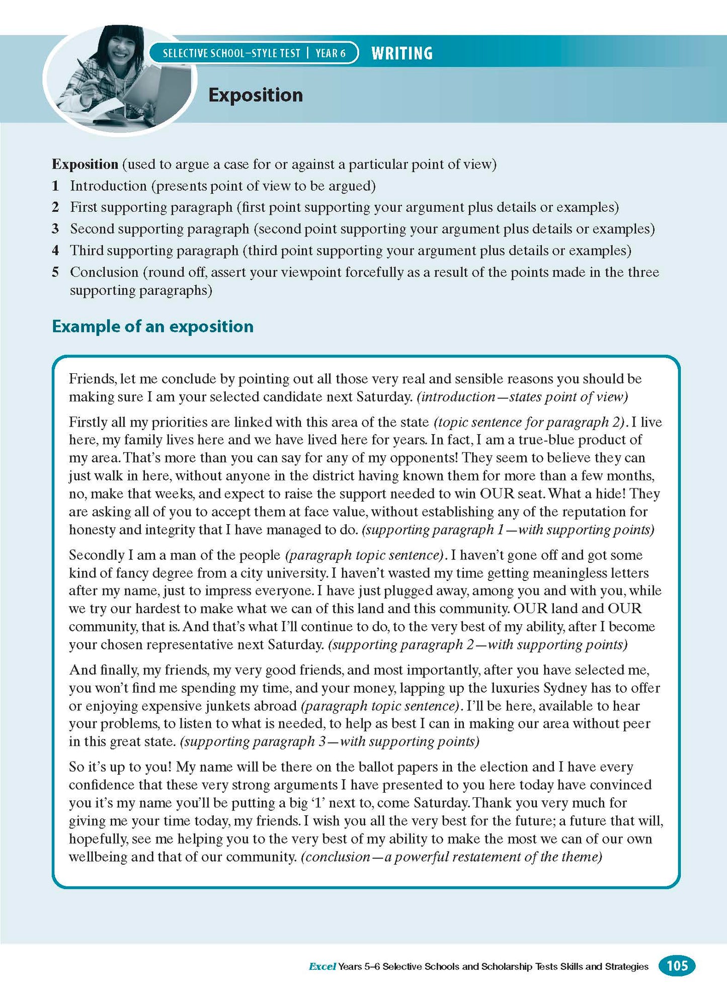 Excel Test Skills - Selective Schools and Scholarship Tests Skills & Strategies Years 5-6