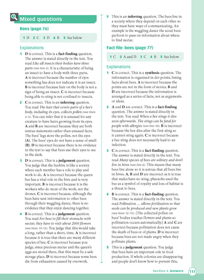 Excel Advanced Skills - Reading and Comprehension Workbook Year 3