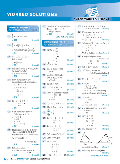 Excel SmartStudy - Mathematics Year 8