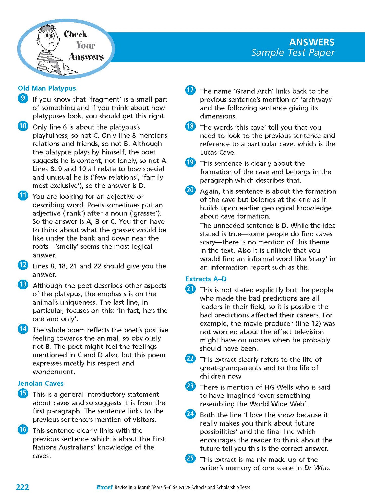 Excel Revise in a Month Selective Schools and Scholarship Tests Years 5-6