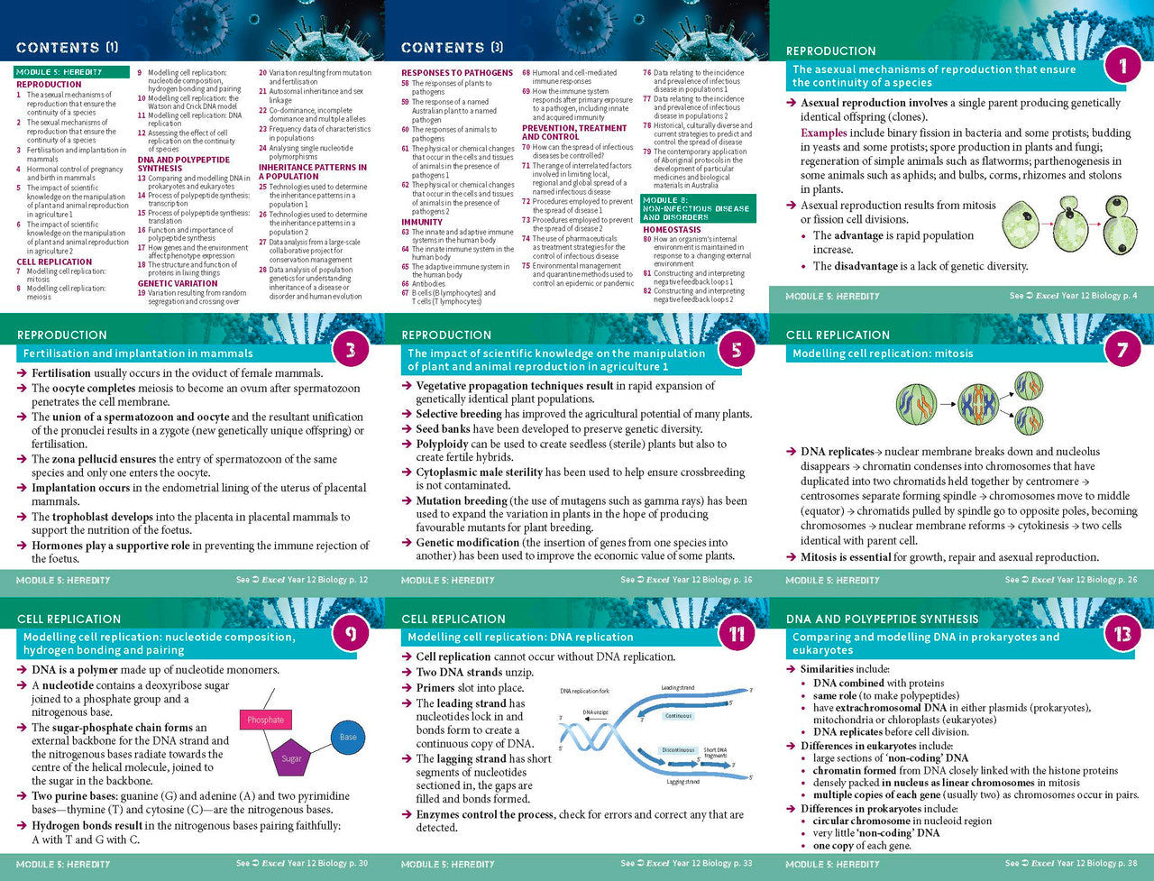 Excel HSC Year 12 Biology Study Guide