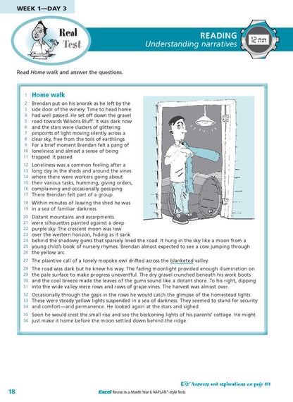 Excel Revise in a Month Year 6 NAPLAN*-style Tests