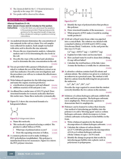Excel HSC Year 12 Chemistry Study Guide