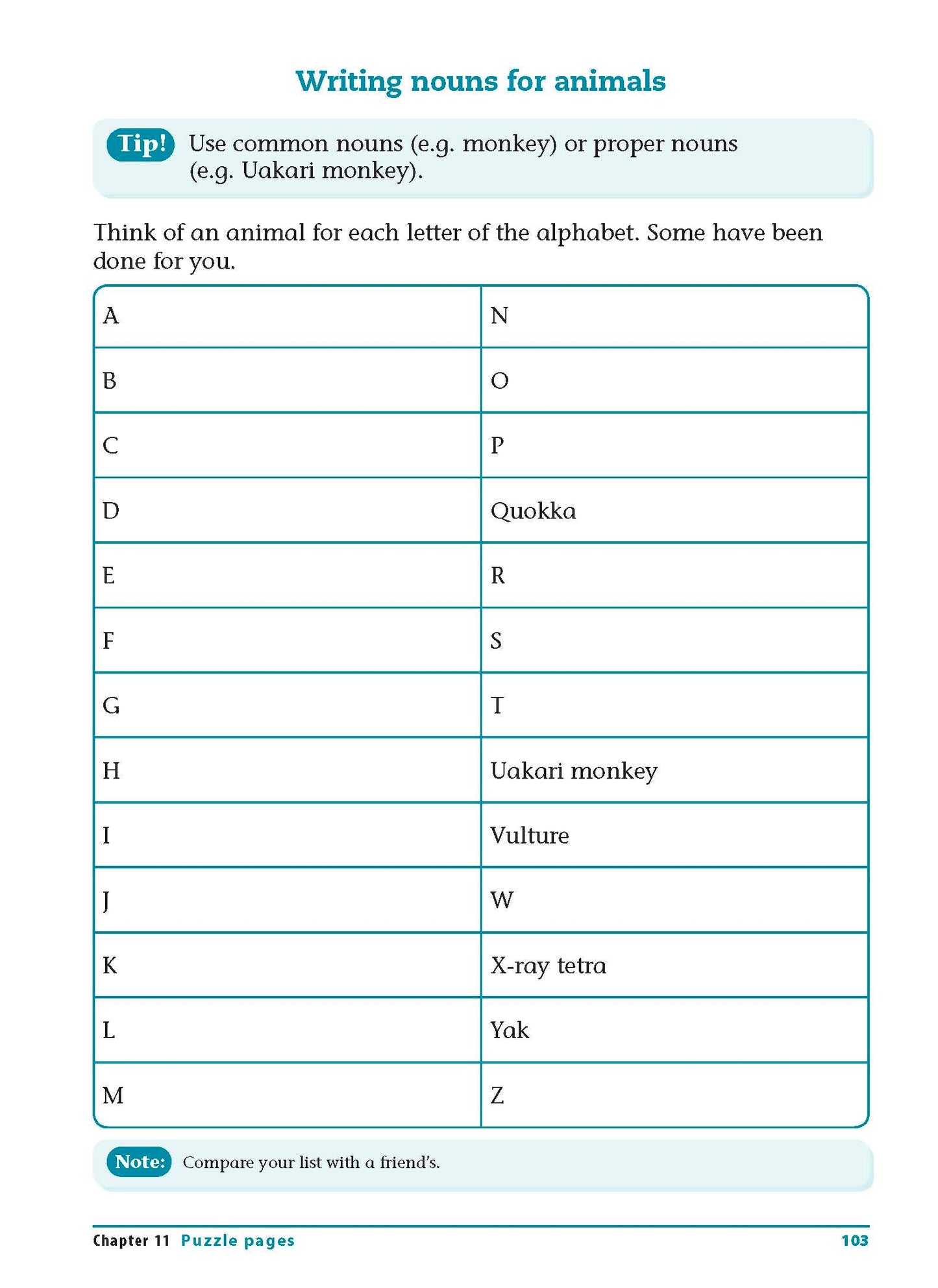Excel Advanced Skills - Writing Workbook Year 2