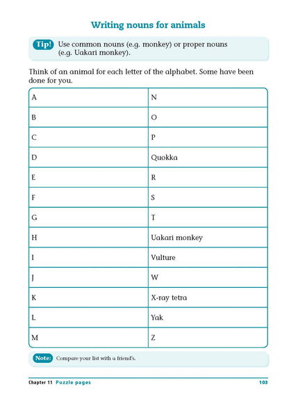 Excel Advanced Skills - Writing Workbook Year 2