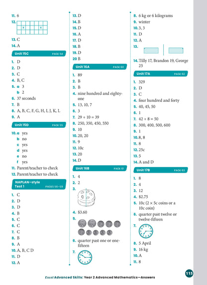 Excel Advanced Skills - Advanced Mathematics Year 2