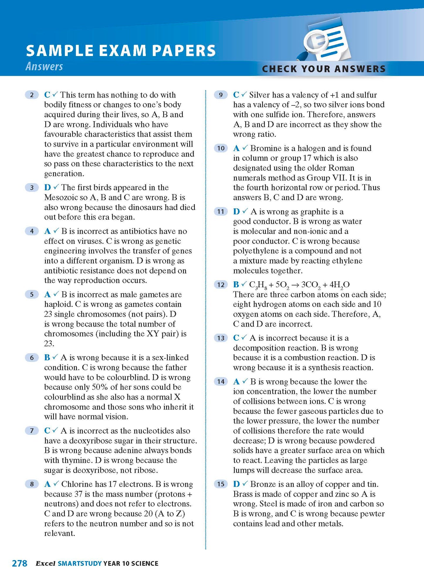 Excel SmartStudy - Science Year 10