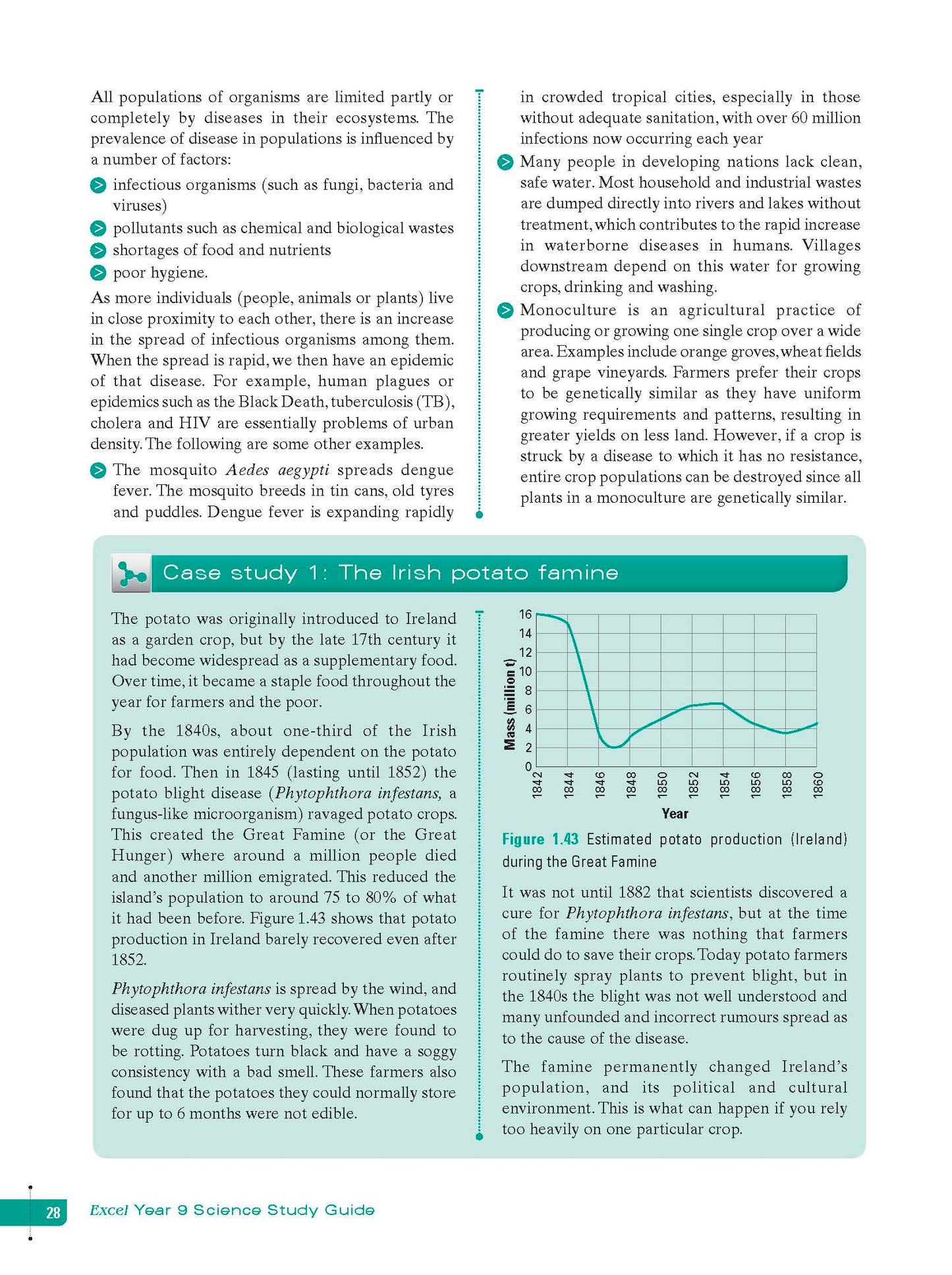 Excel Study Guide - Science Year 9