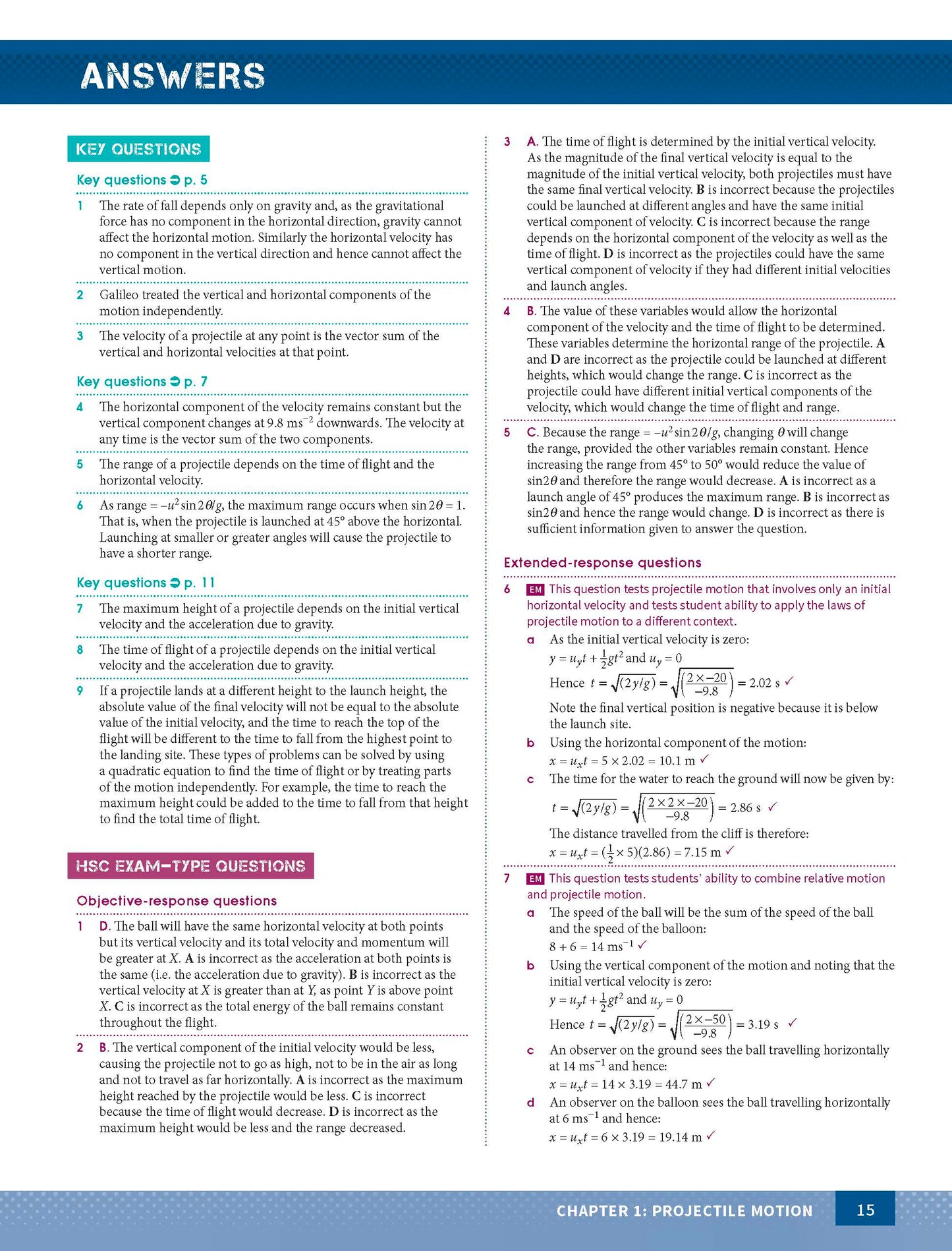 Excel HSC Year 12 Physics Study Guide