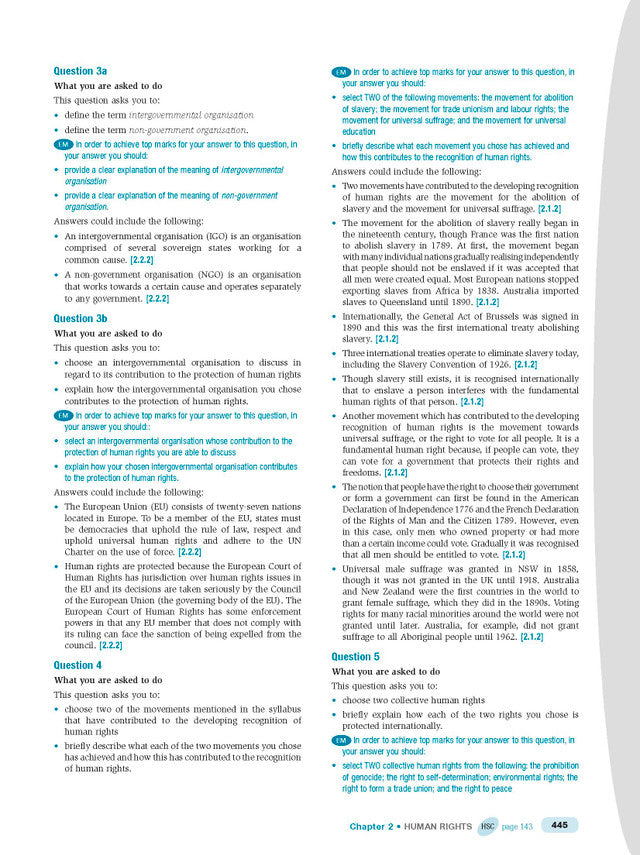 Excel HSC Year 12 Legal Studies Study Guide