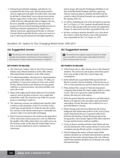 Excel HSC Year 12 Modern History Study Guide