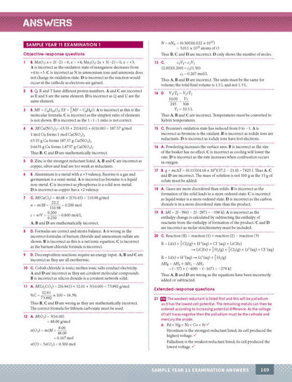 Excel HSC Year 11 Chemistry Study Guide